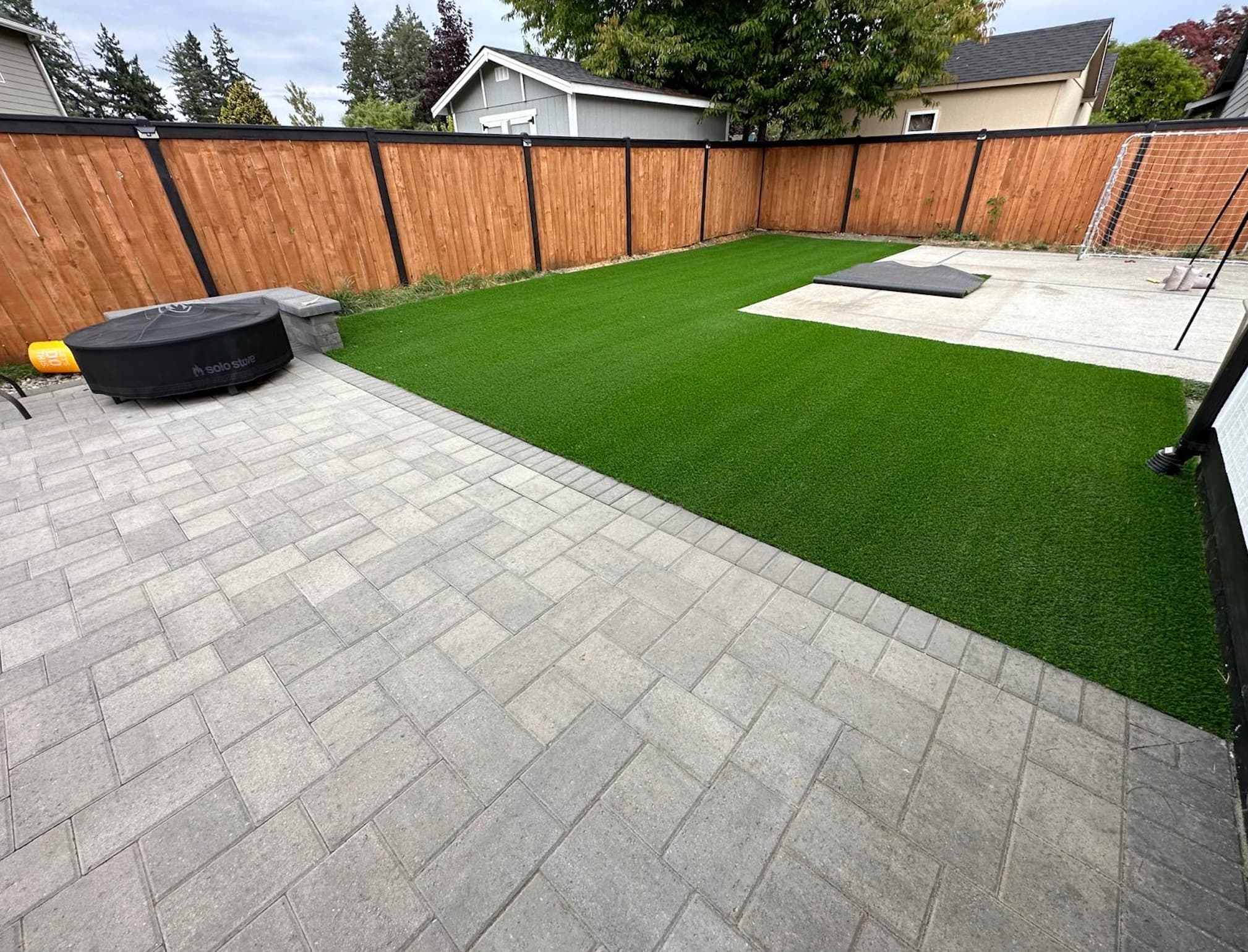 Artificial Turf Installation project in Tacoma WA