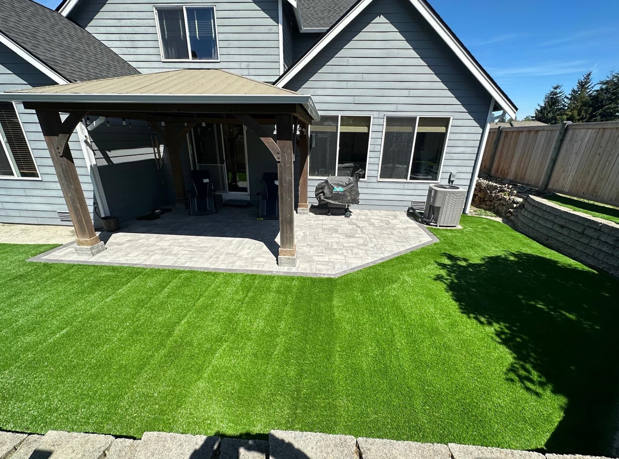 Artificial Turf Installation project in Tacoma WA